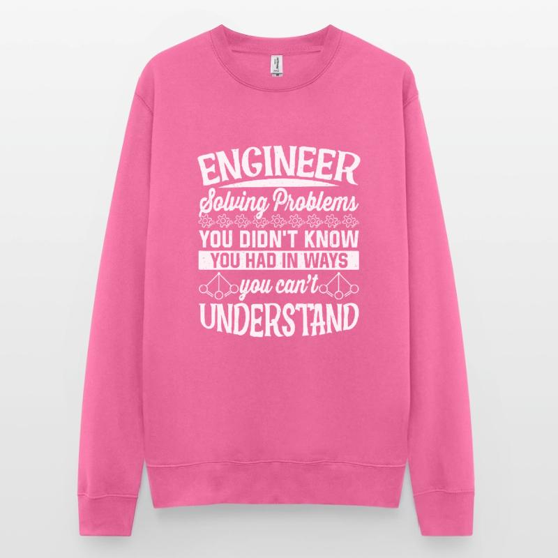 Engineer Solving Problems Unisex Sweatshirt