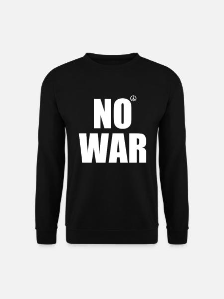 No war - Unisex Sweatshirt - black
