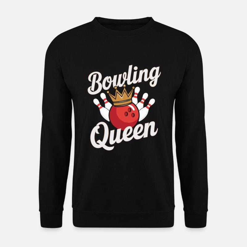 Bowling Queen Bowler - Unisex Pullover - Schwarz
