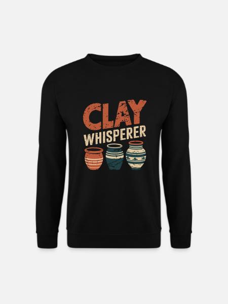 Pottery Fun pottery - Unisex Sweatshirt - black