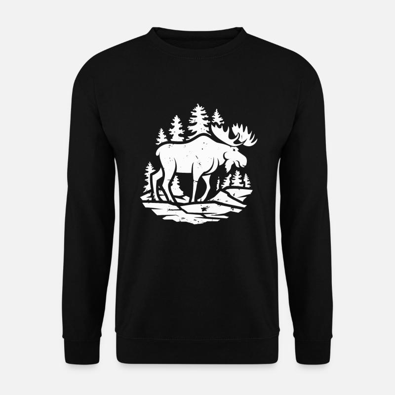 Elk - Unisex Sweatshirt - black