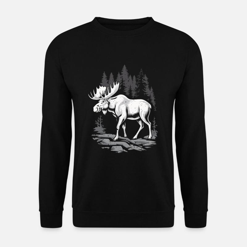 Elk - Unisex Sweatshirt - black