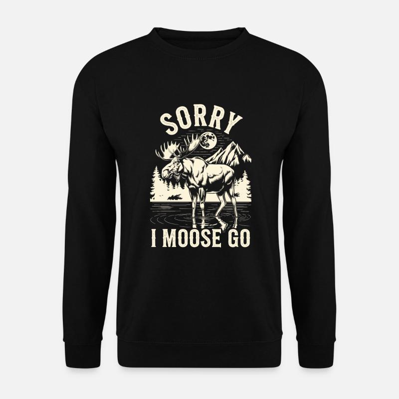 Elk - Unisex Sweatshirt - black