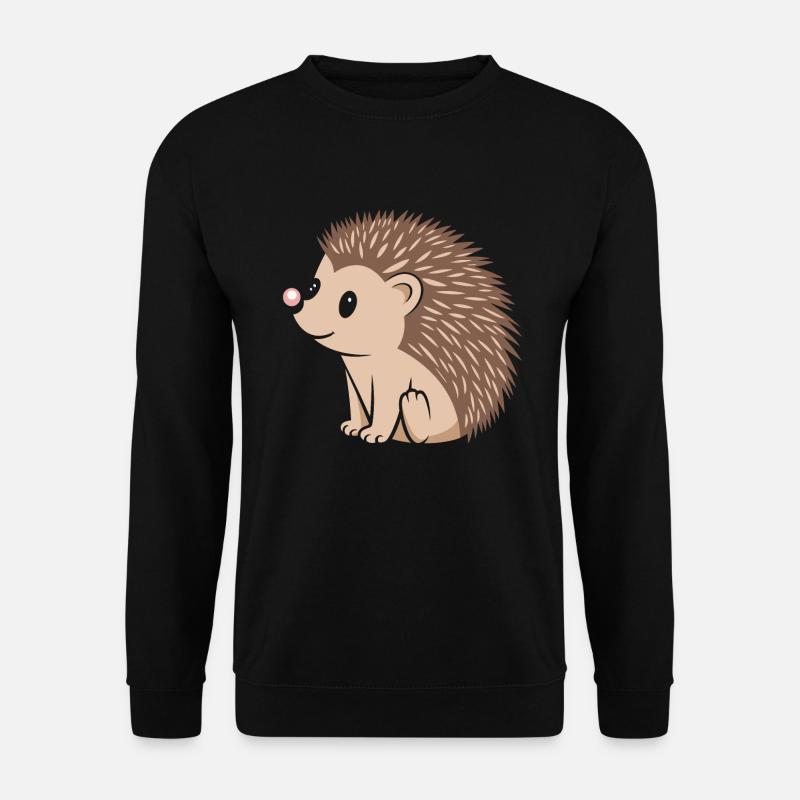 Hedgehog - Unisex Sweatshirt - black
