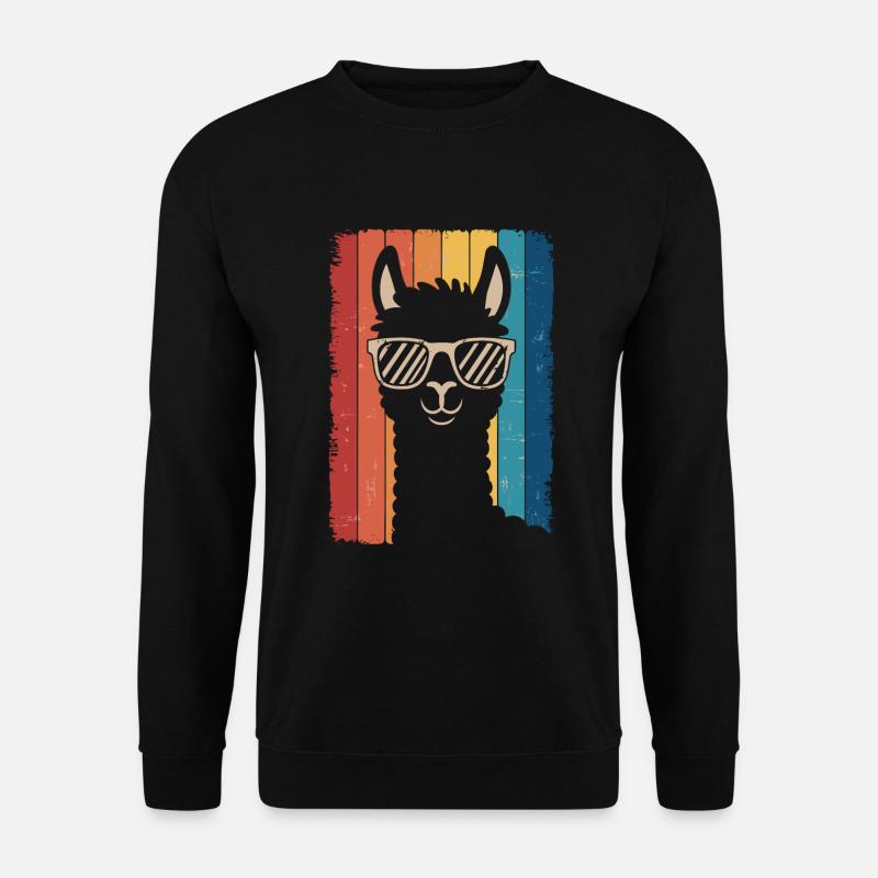 Alpaca - Unisex Sweatshirt - black