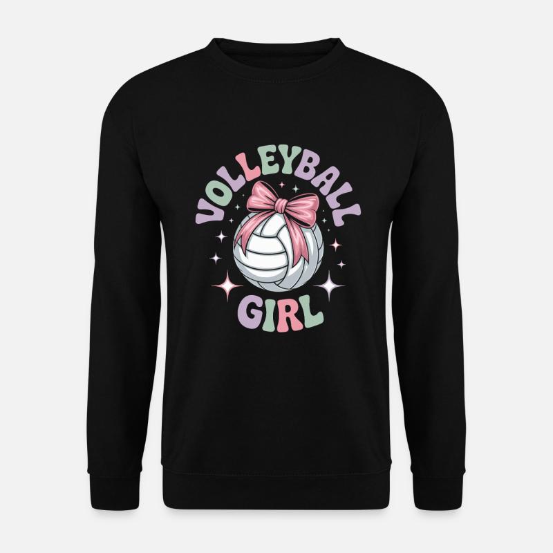 Joueuse de volley-ball - Sweat-shirt Unisexe - noir