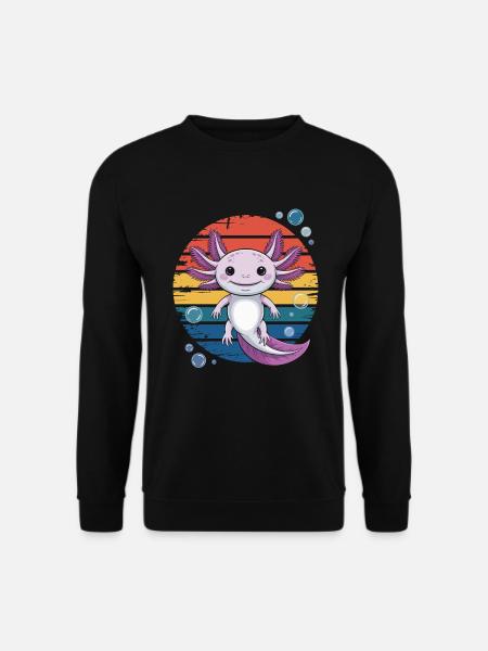 Axolotl - Unisex Sweatshirt - black