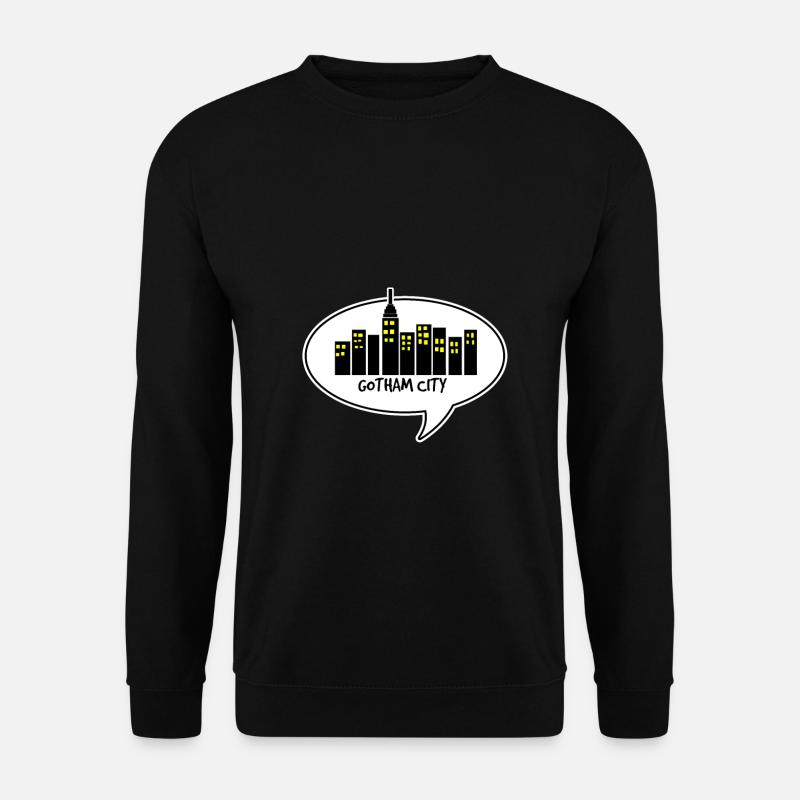 comic gotham city - Unisex Sweatshirt - black