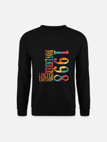 november 1998 Jahrestag november 1998 november - Unisex Pullover - Schwarz