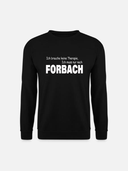 Therapie FORBACH - Unisex Pullover - Schwarz