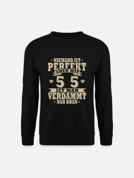 55. Geburtstag 55 Jahre 1969 Jahrgang Geschenk - Unisex Pullover - Schwarz