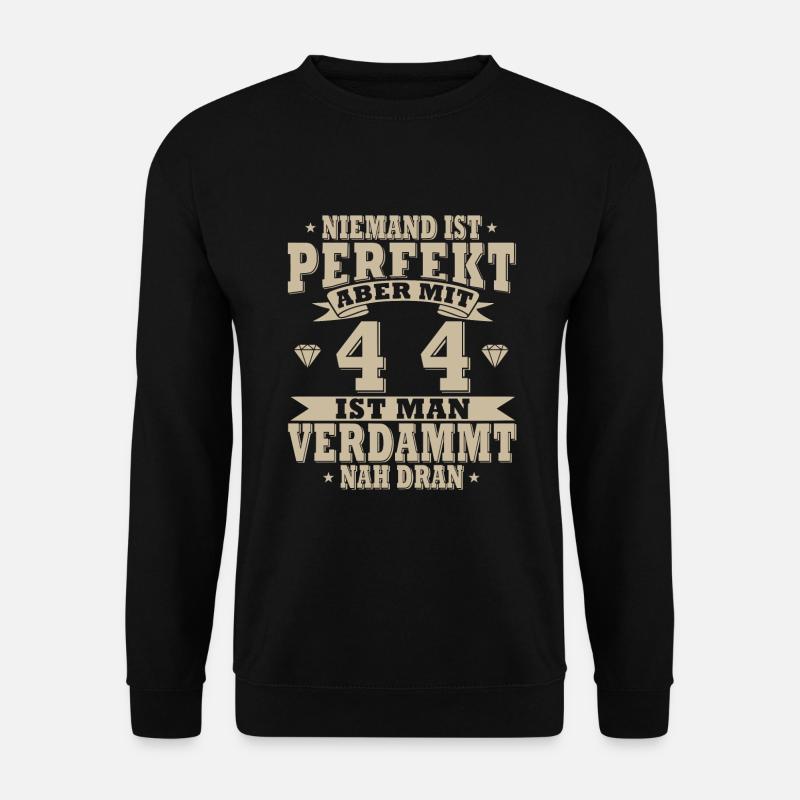 44. Geburtstag 44 Jahre 1980 Jahrgang Geschenk - Unisex Pullover - Schwarz