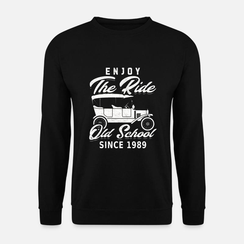 Old School 1989 - Jahrgang 1989 - Unisex Pullover - Schwarz