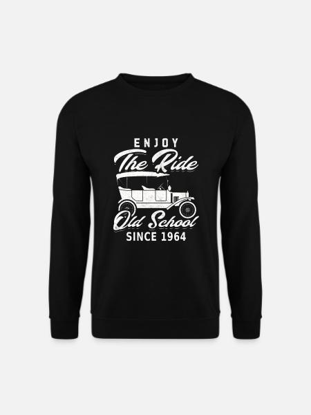 Old School 1964 - Jahrgang 1964 - Unisex Pullover - Schwarz