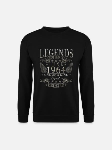 60th birthday 60 years June 1964 - Unisex Sweatshirt - black