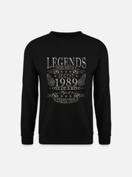 August 1989 Jahrestag August 1989 - August 1989 - Unisex Pullover - Schwarz