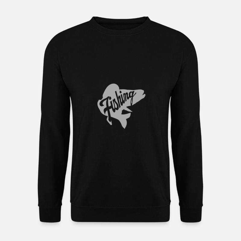 Pêcheur Pêcheur Zander - Sweat-shirt Unisexe - noir