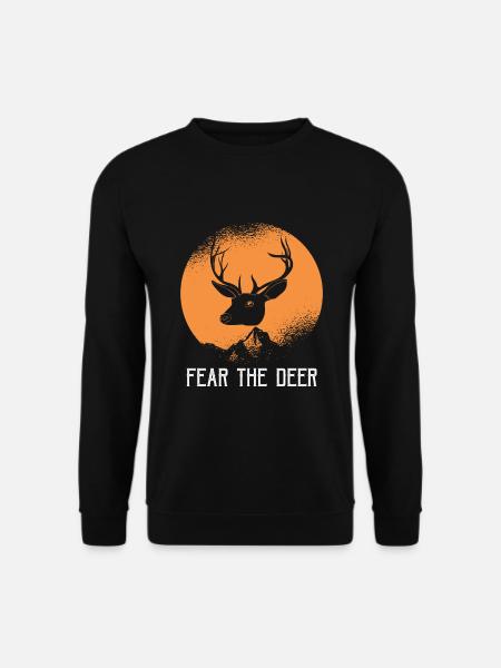 Hirsch Jäger - Unisex Sweatshirt - black