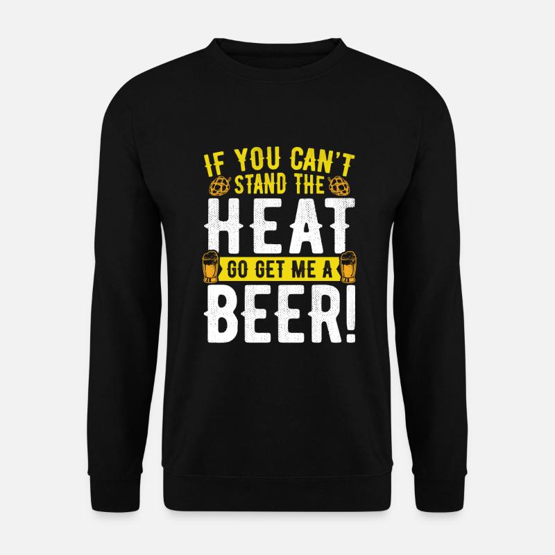 Hol mir ein Bier - Unisex Pullover - Schwarz