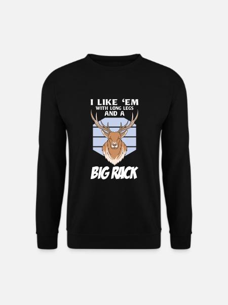 Hirschjagd - Unisex Pullover - Schwarz
