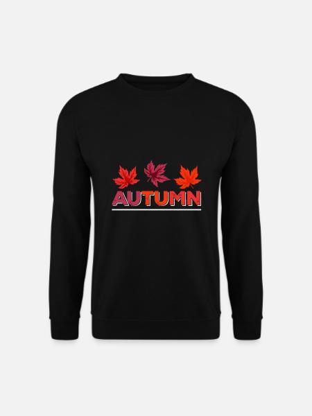 Automne - Sweat-shirt Unisexe - noir