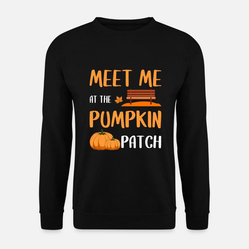 Pumpkin Autumn - Unisex Sweatshirt - black
