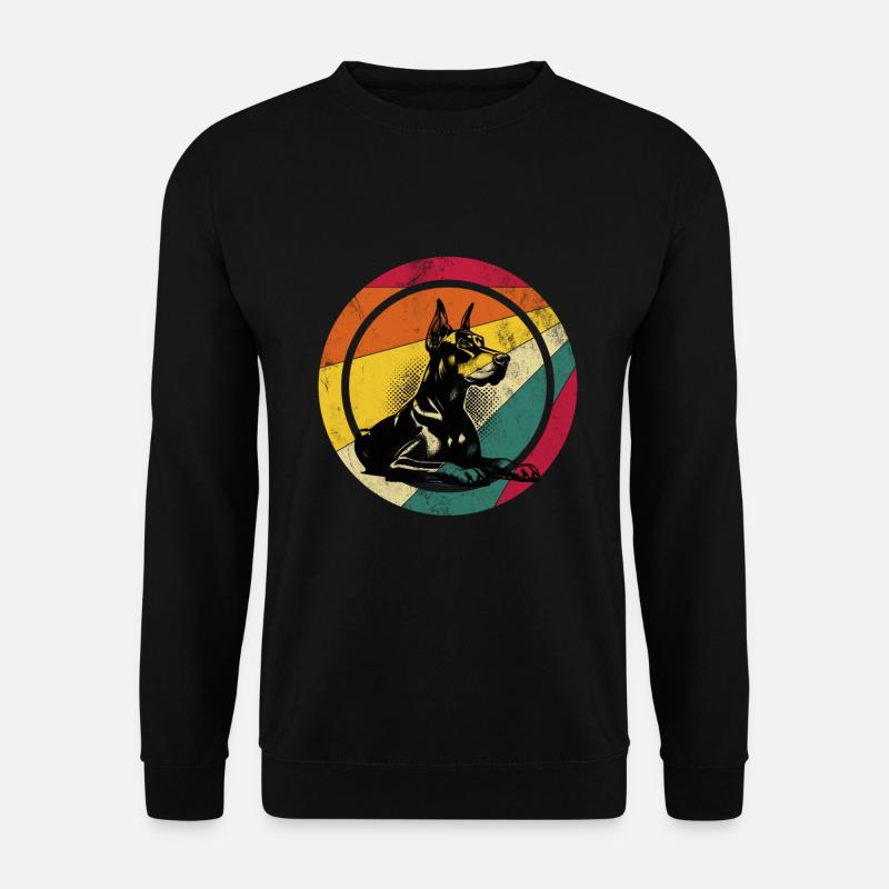Dog Doberman - Unisex Sweatshirt - black