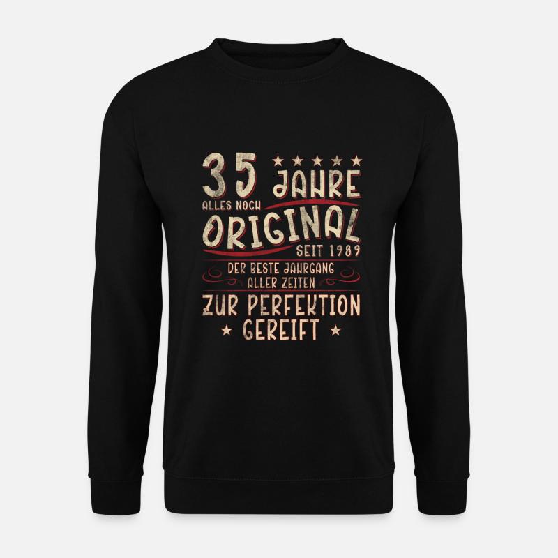 35th Birthday - Unisex Sweatshirt - black