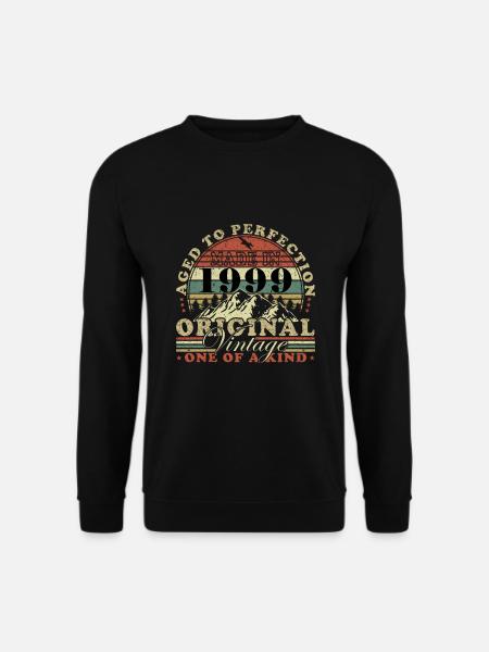 Fabriqué en 1999 Vintage Rétro Edition Limitée - Sweat-shirt Unisexe - noir