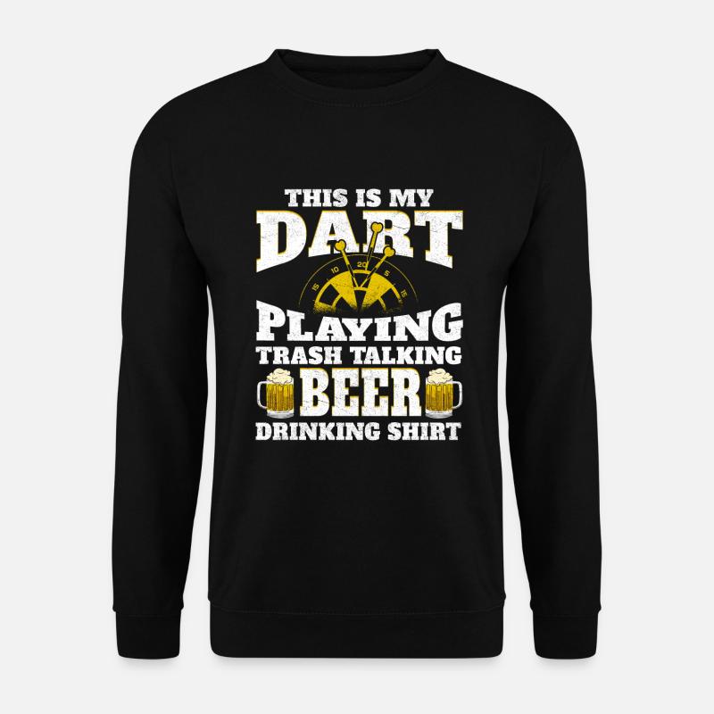 Fléchettes Fléchettes Dicton - Sweat-shirt Unisexe - noir