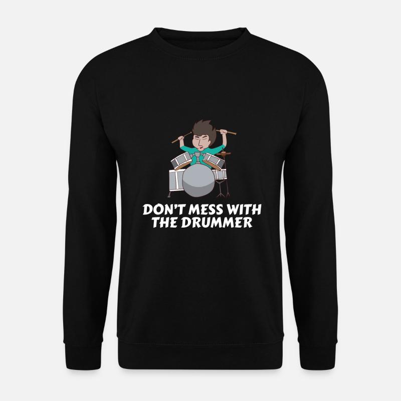Tambours Batteurs Batteurs - Sweat-shirt Unisexe - noir