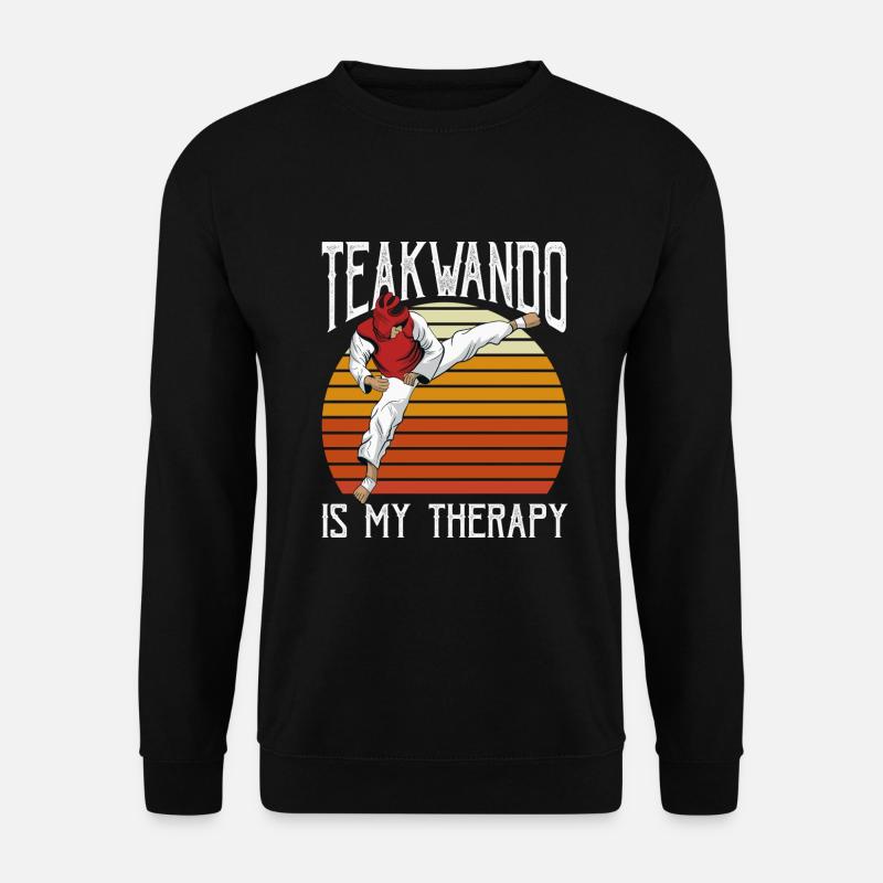Therapy Taekwondo - Unisex Sweatshirt - black