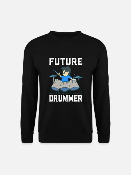 Drum Player - Unisex Sweatshirt - black