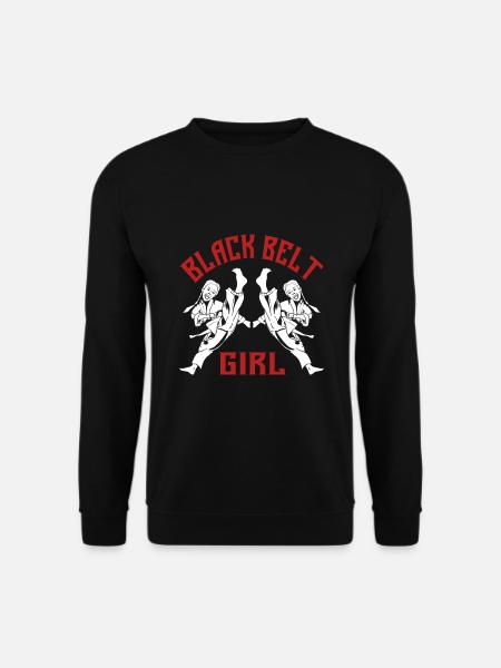 Schwarzer Gürtel Kampfsport - Unisex Pullover - Schwarz