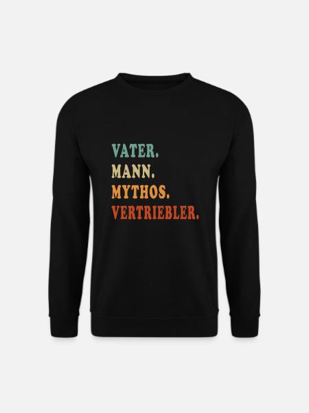 Père Vendeur - Sweat-shirt Unisexe - noir