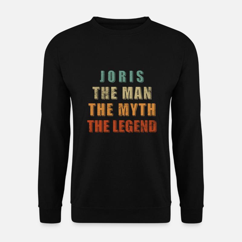 Joris comme prénom - Sweat-shirt Unisexe - noir