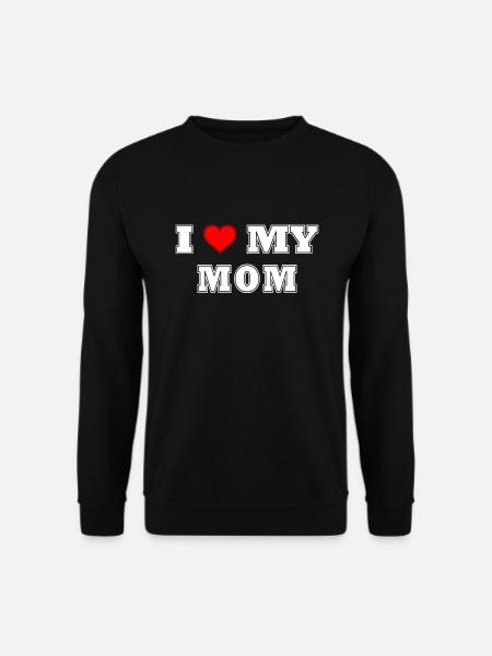 J’aime maman - Sweat-shirt Unisexe - noir