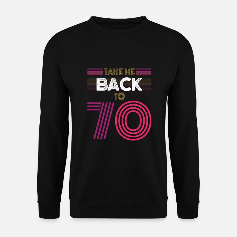 Retro 70s - Unisex Sweatshirt - black