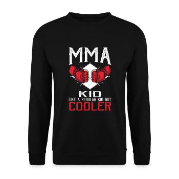 Sport Definition MMA - Unisex Pullover - Schwarz - Vorne - Alina (178cm) & Michal (187cm)