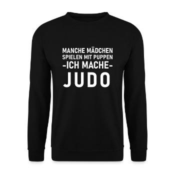 judo - Sweat-shirt Unisexe - noir - Devant - Alina (178cm) & Michal (187cm)