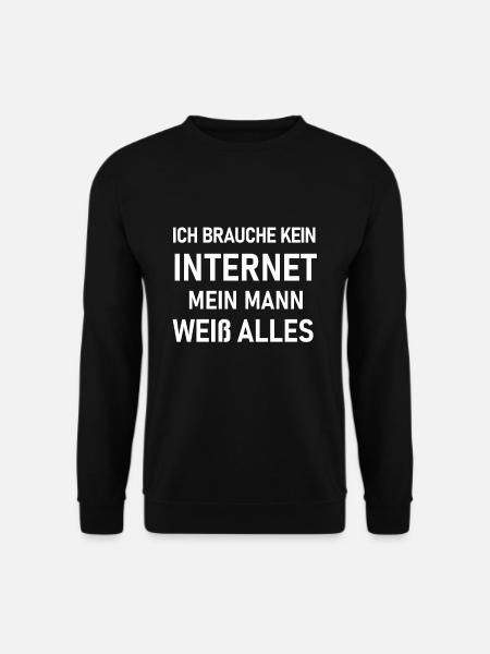 Ehemann - Unisex Pullover - Schwarz