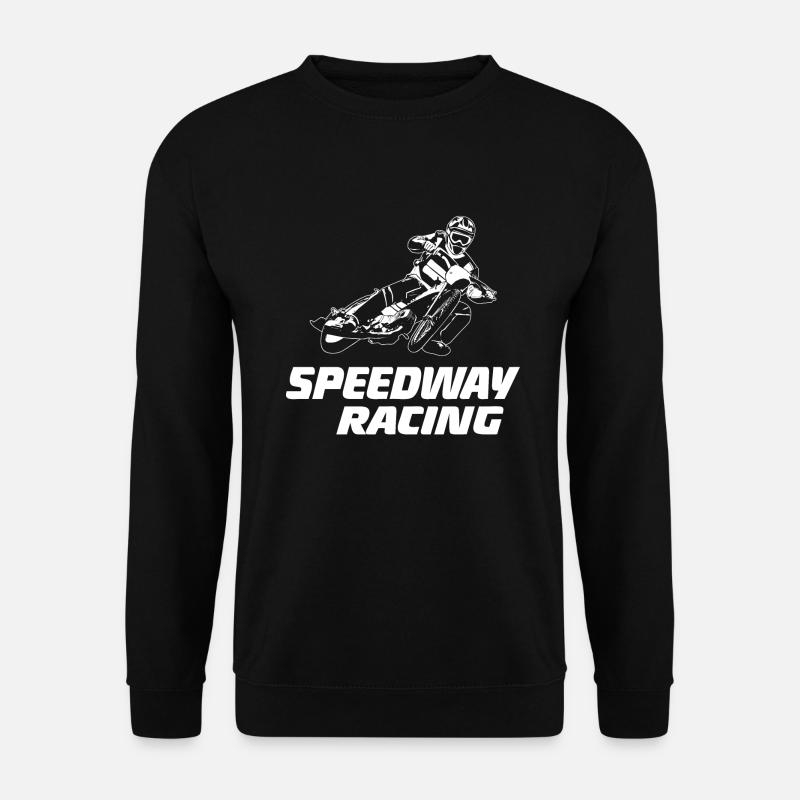 Speedway - Motorcycle Speedway - Unisex Sweatshirt - black