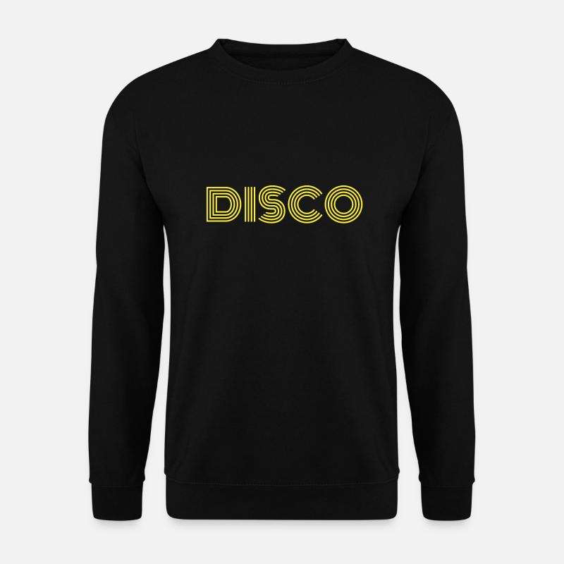 Disco music dancing - Unisex Sweatshirt - black