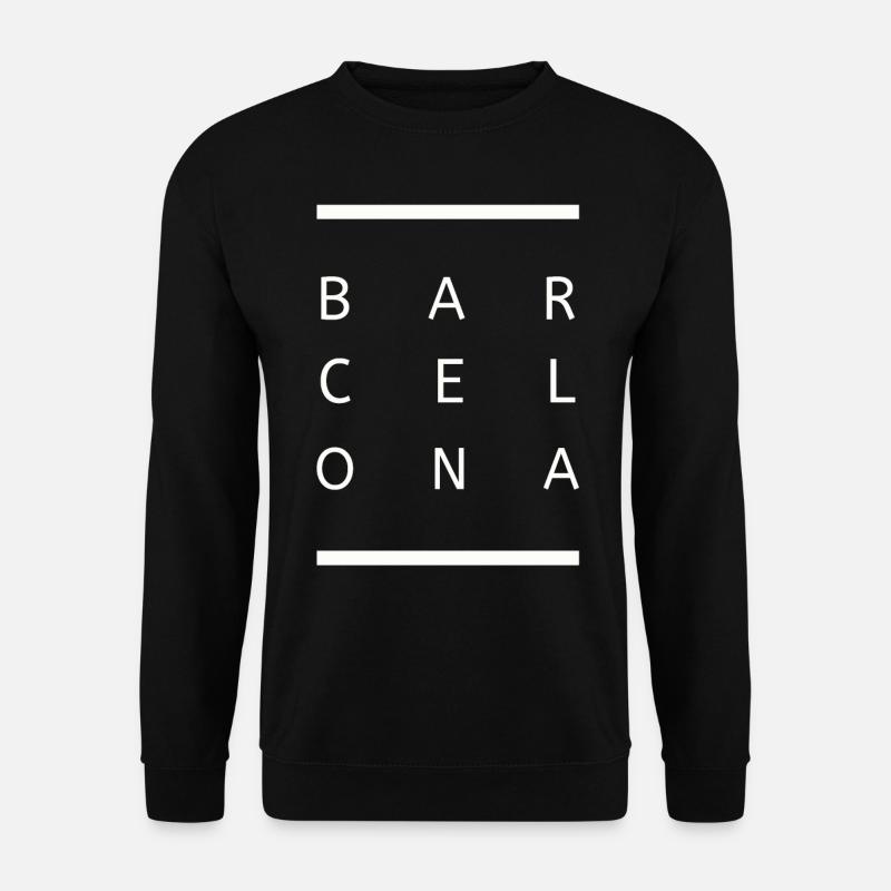 Barcelona - Unisex Pullover - Schwarz