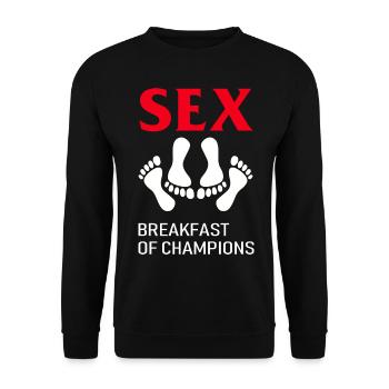 sexe - Sweat-shirt Unisexe - noir - Devant - Alina (178cm) & Michal (187cm)