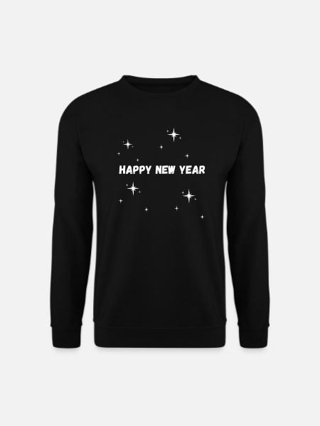 Happy New Year - Unisex Sweatshirt - black