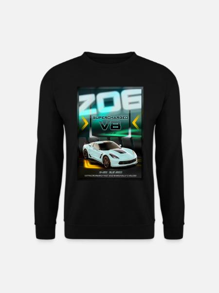 Z06 Sportwagen - Unisex Pullover - Schwarz