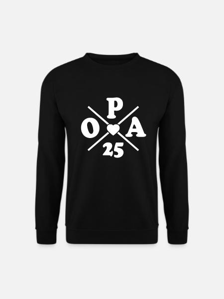 Opa 2025 - Unisex Pullover - Schwarz