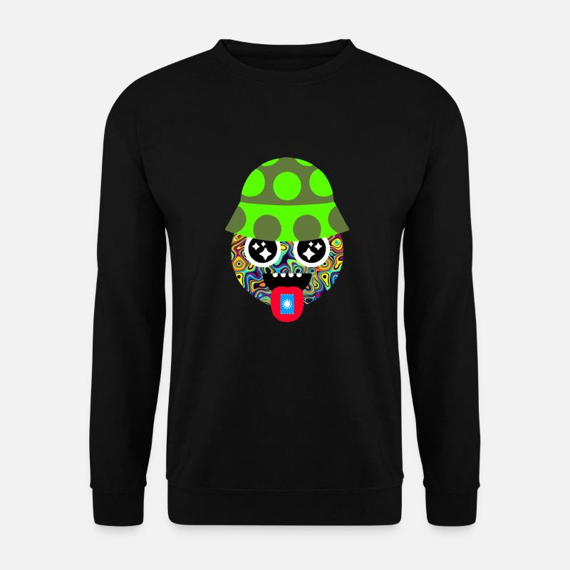 LSD TRIPPY PSYCODELIC TRIP - Unisex Sweatshirt - black