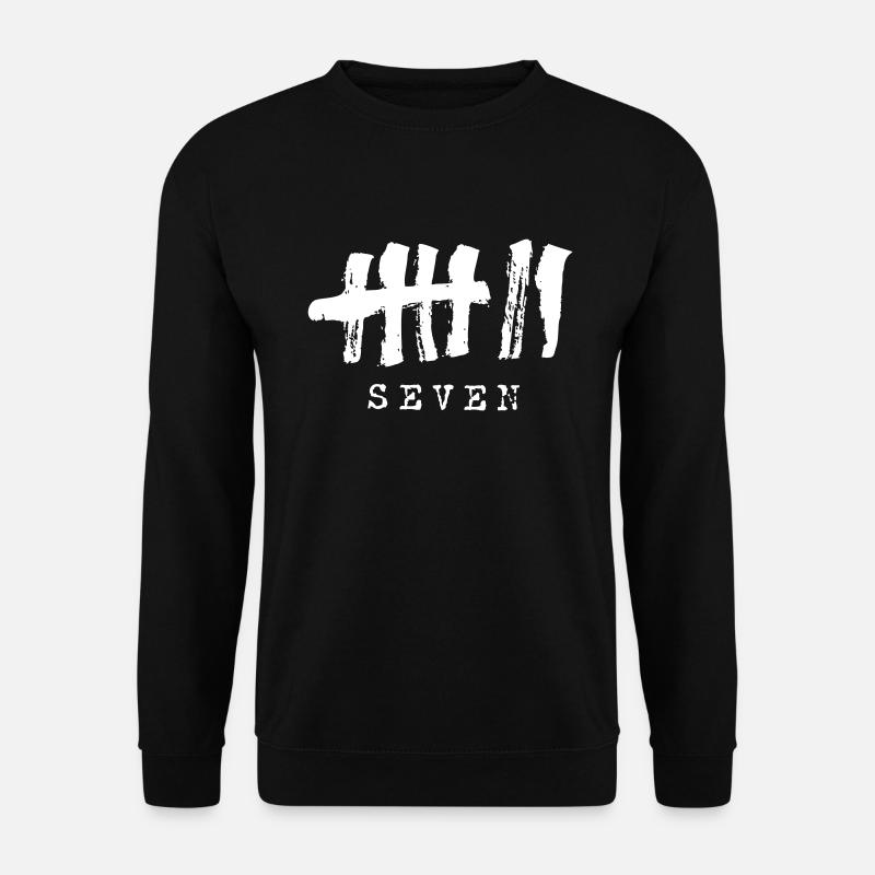 Sept d’un seul coup - Sweat-shirt Unisexe - noir